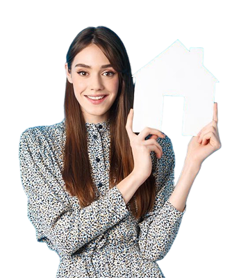Landing woman image